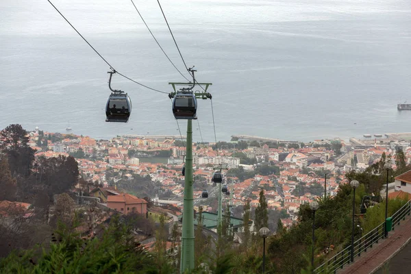 Téléphérique de Monte à Funchal, Madère Portugal — Photo