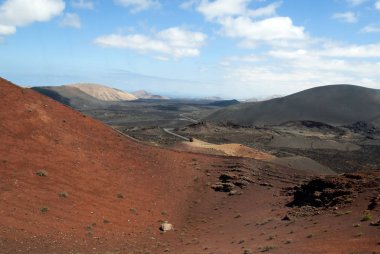 Timanfaya Milli Parkı lanzarote, Kanarya Adaları, İspanya