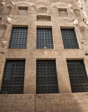 Diocletianus (Thermae Diocletiani) Roma hamamları. İtalya