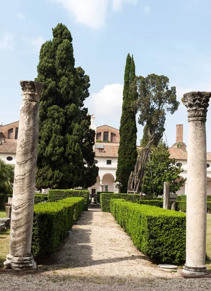 Les bains de Dioclétien (Thermae Dioclétien) à Rome. Italie — Photo