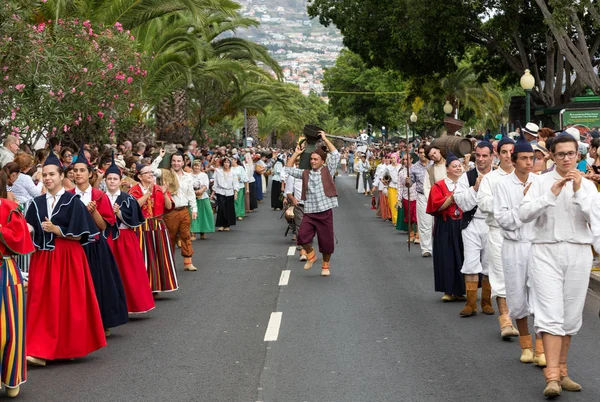 Festiwal wina Madera w Funchal — Zdjęcie stockowe