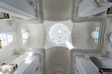  İç kolej veya üniversite kilise Salzburg, Avusturya
