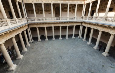 Palazzo Bo, tarihi bina ev 1539, Padova Üniversitesi Padua, İtalya