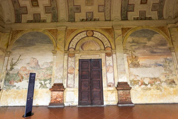 Palazzo te in mantua ist eine wichtige Touristenattraktion. Der Palast wurde 1524-1534 im manieristischen architektonischen Stil für Federico Ii Gonzaga, Marquess of Mantua, erbaut.. — Stockfoto