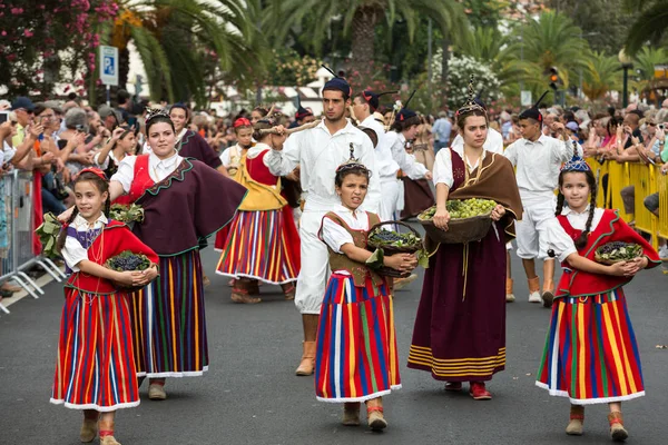 Festiwal Wina na Maderze w Funchal, Portugalia — Zdjęcie stockowe