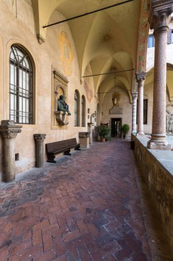   Saint Anthony Courtyard Bazilikası. Padua, İtalya