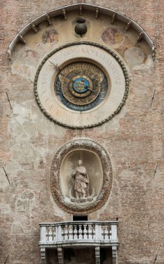 Palazzo Ducale, ünlü Gonzaga aile köşkü. Mantua, İtalya