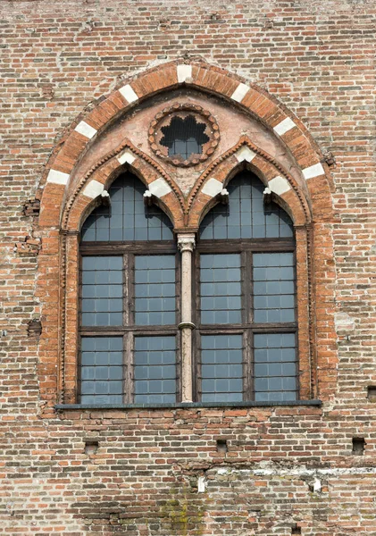 O Palazzo Ducale, famosa residência da família Gonzaga. Mântua, Itália — Fotografia de Stock