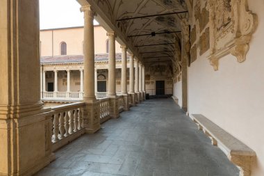 Palazzo Bo, tarihi bina ev 1539, Padova Üniversitesi Padua, İtalya