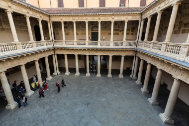 Palazzo Bo, tarihi bina ev 1539, Padova Üniversitesi Padua, İtalya