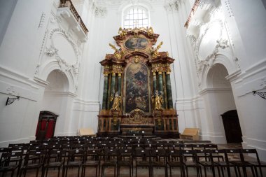  İç kolej veya üniversite kilise de Salzburg,