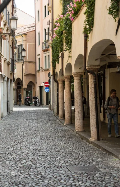 Ele centro histórico da cidade de Mântua. Itália — Fotografia de Stock