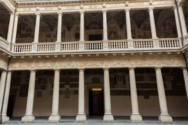 Palazzo Bo, tarihi bina ev 1539, Padova Üniversitesi Padua, İtalya
