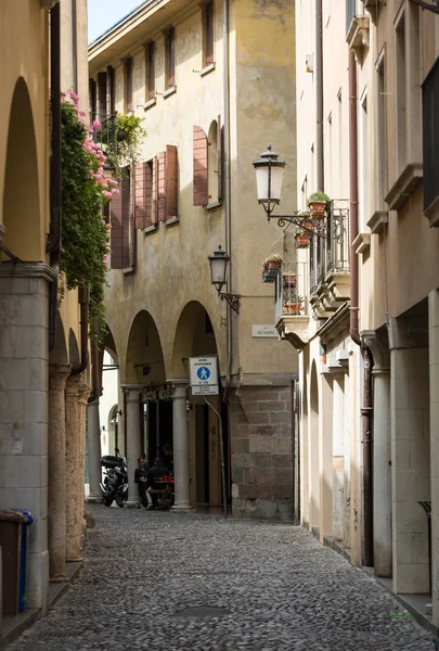 マントヴァの歴史的な市内中心部。イタリア — ストック写真