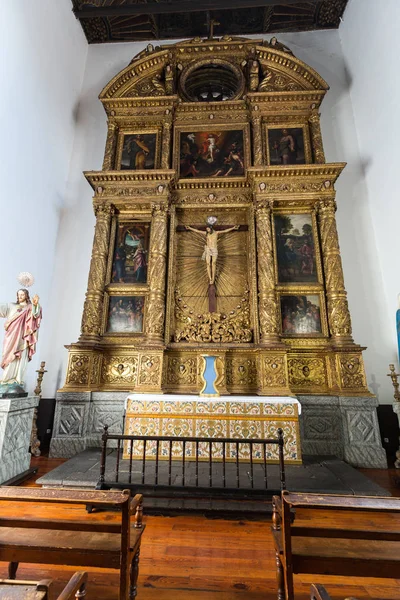 La Catedral de Nuestra Señora de la Asunción interior en Funchal, Madeira —  Fotos de Stock