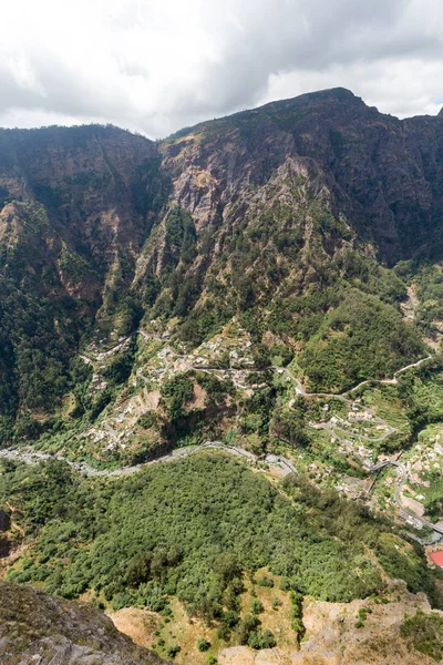 Valle de las Monjas, Curral das Freiras en la Isla de Madeira , —  Fotos de Stock