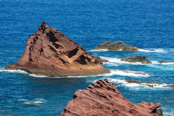 Bela paisagem na Ponta de São Lourenco, a parte oriental da Madeira — Fotografia de Stock