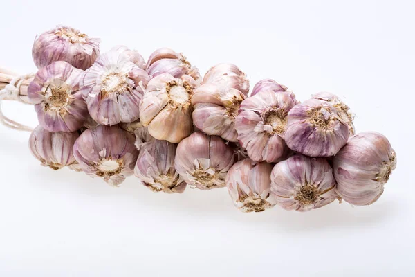 String of garlic . — Stock Photo, Image