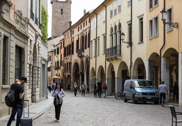Historiska staden centrala Padua. — Stockfoto