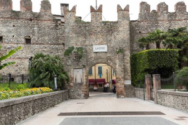 Lazise Gölü Gard, kalede Scaligeri