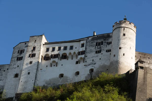 Fortezza Hohensalzburg, bellissimo castello medievale a Salisburgo — Foto Stock