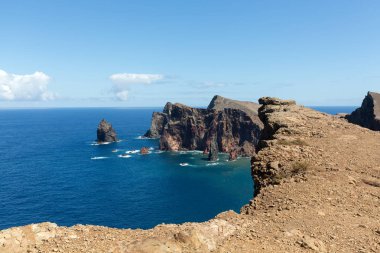 Ponta de Sao Lourenco, Madeira doğu kesiminde, güzel manzara.