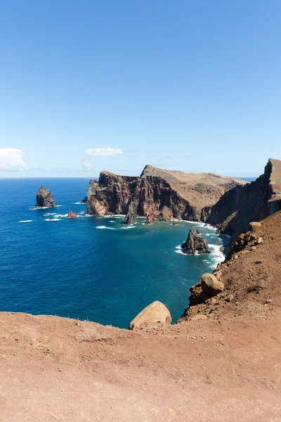 Beautiful landscape at the Ponta de Sao Lourenco, the eastern part of Madeira. — Stock Photo, Image