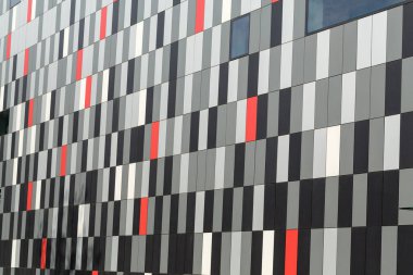  Parçası seramik cephe buz Krakow Kongre Merkezi, Krakw, Polonya