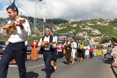 Madeira Şarap Festivali, Estreito de Camara de Lobos, Madeira, Portekiz.