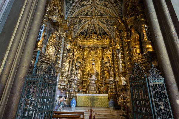 The Cathedral of Our Lady of the Assumption interior in Funchal — Stock Photo, Image
