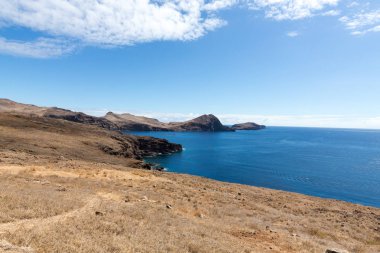 Ponta de Sao Lourenco, Madeira doğu kesiminde, güzel manzara