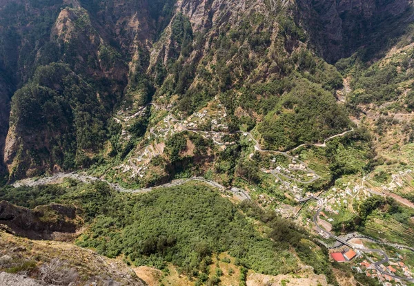 Valley of the Nuns, Curral das Freiras on Madeira Island — Stock Photo, Image