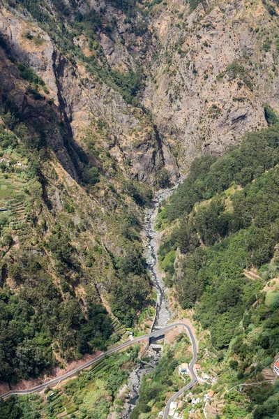 Vallei van de nonnen, Curral das Freiras op het eiland Madeira — Stockfoto