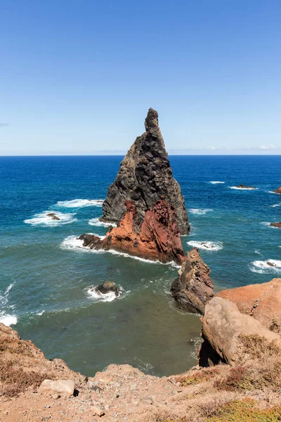 Bela paisagem na Ponta de São Lourenco, a parte oriental da Madeira — Fotografia de Stock