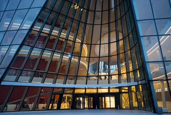 Buz Krakow Kongre Merkezi, Krakw, Polonya. Mimar: Ingarden, Ewy, Ararta Isozaki — Stok fotoğraf