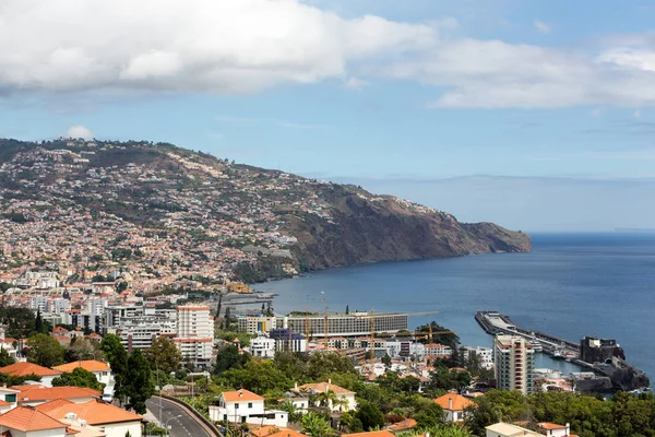 Blick auf Funchal auf der Insel Madeira — Stockfoto