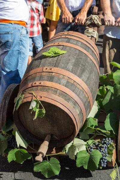 Madeira Wine Festival in Estreito de Camara de Lobos, Madeira, — Stock Photo, Image