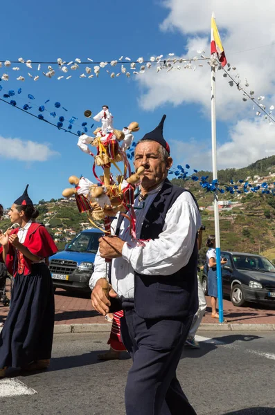 Festival del Vino de Madeira en Estreito de Camara de Lobos, Madeira , — Foto de Stock