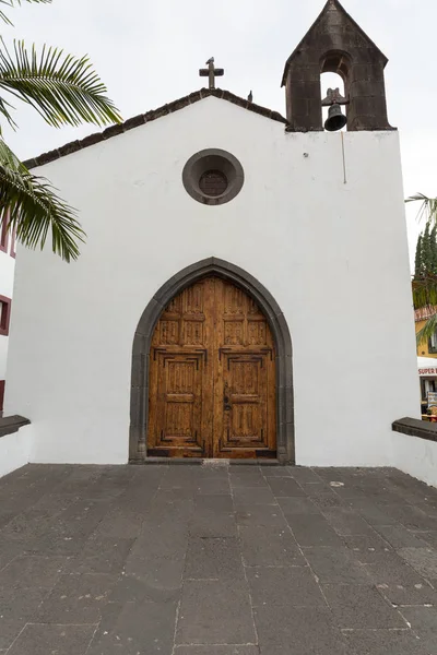 Corpo Santo eski şehir Funchal, Portekiz, Madeira, Largo yap. — Stok fotoğraf