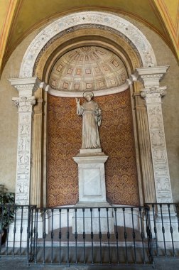  Saint Anthony Courtyard Bazilikası. Padua, İtalya.