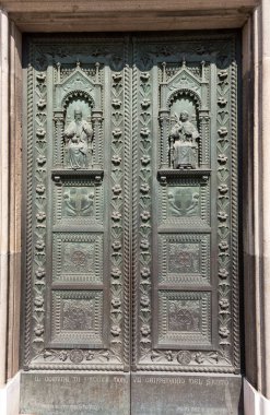 Basilica Saint Anthony Padua, İtalya için kapı.