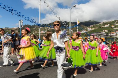  Estreito de Camara de Lobos 'ta Madeira Şarap Festivali
