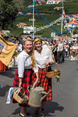  Estreito de Camara de Lobos 'ta Madeira Şarap Festivali