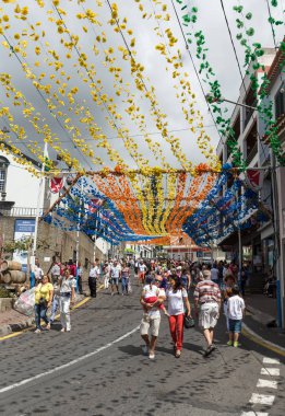  Estreito de Camara de Lobos 'ta Madeira Şarap Festivali