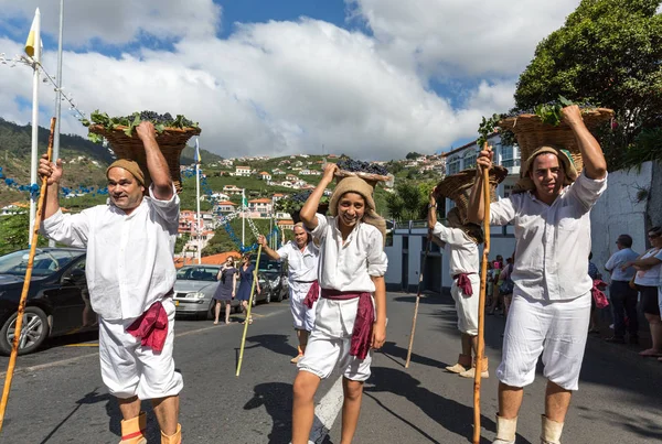 Festiwal Wina na Maderze w Estreito de Camara de Lobos — Zdjęcie stockowe
