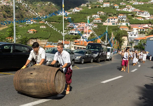 Festiwal Wina na Maderze w Estreito de Camara de Lobos — Zdjęcie stockowe