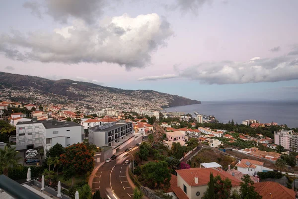 Panoramik Funchal, Madeira Adası üzerinde. Portekiz. — Stok fotoğraf