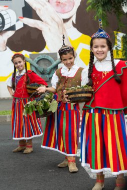 Funchal 'da Madeira Şarap Festivali. Madeira, Portekiz.