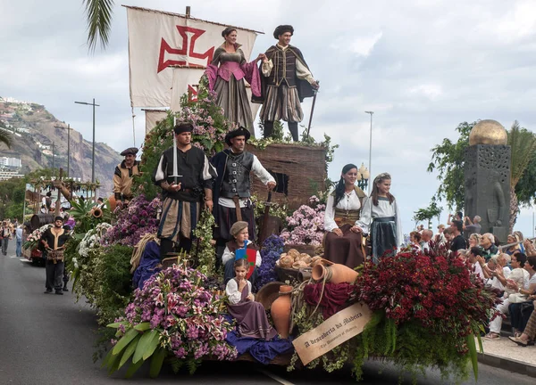 Madeira Wine Festival in Funchal. Madeira, Portugal. — Stock Photo, Image