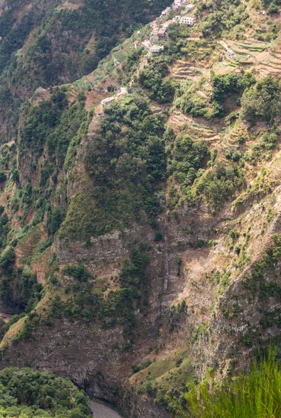 Vale das Monjas, Curral das Freiras na Ilha da Madeira, Portugal — Fotografia de Stock